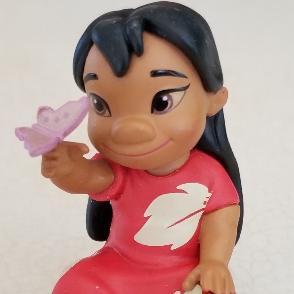 Disney Lilo and Stitch Cake Topper Play Figure New Lilo As A Toddler